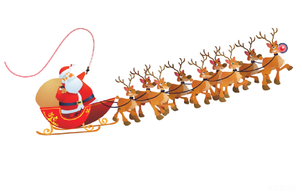 元素素材 元素 雪人 Santa