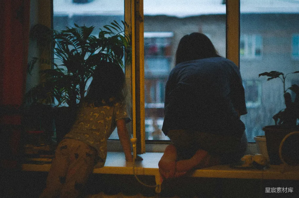 高清摄影 静谧 窗边 背影 温馨 日常 窗边的静谧时光