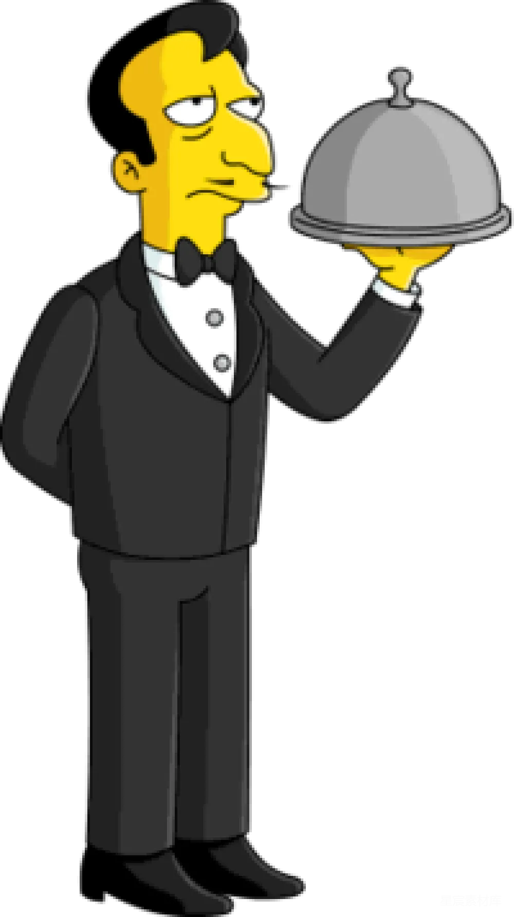 元素素材 waiter