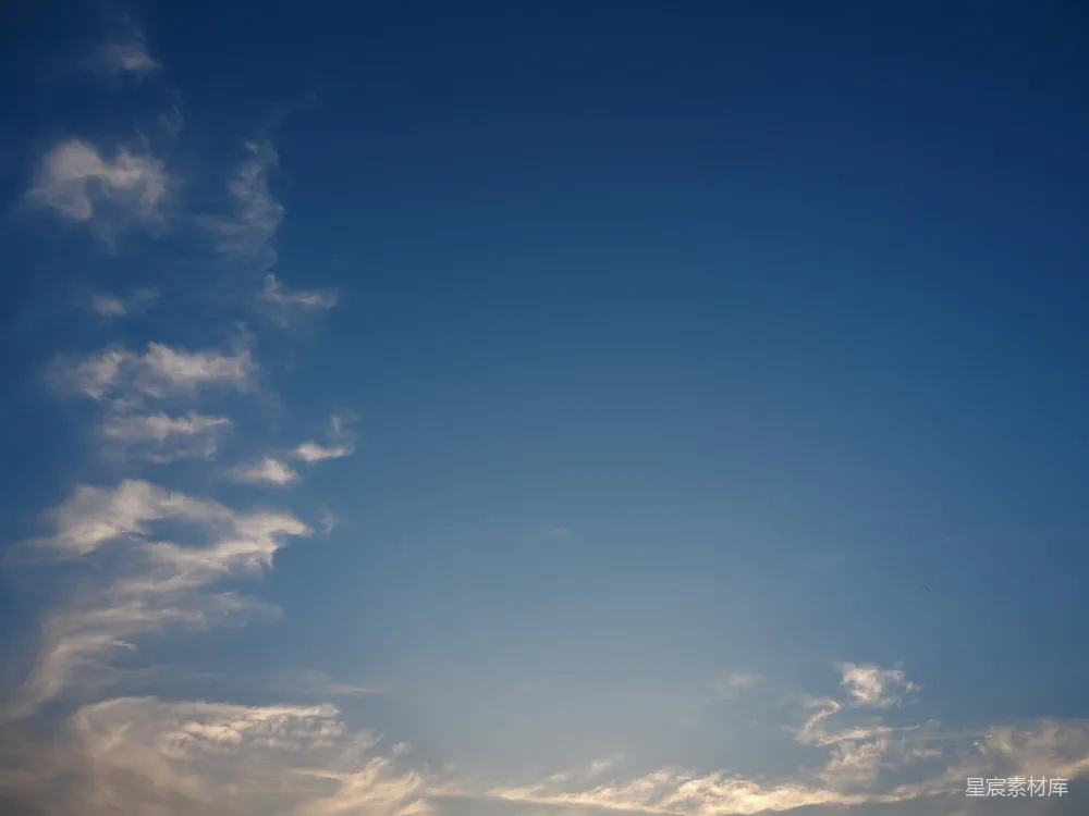 高清摄影 天空 自然 宁静 清新 背景 蓝天白云