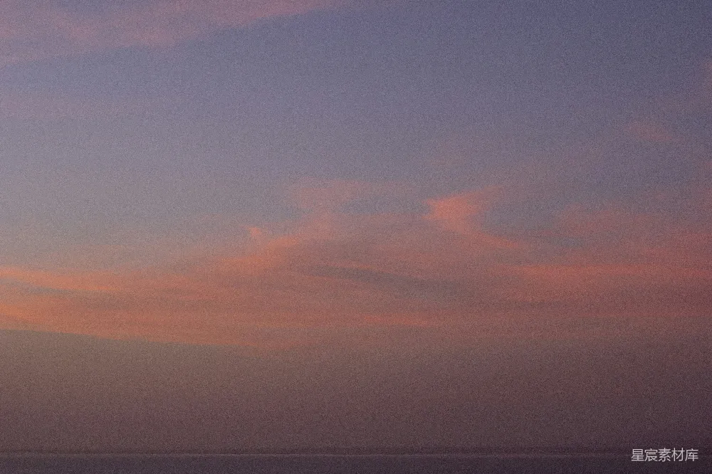 高清摄影 日落 天空 宁静 自然 风景 日落时分的宁静天空