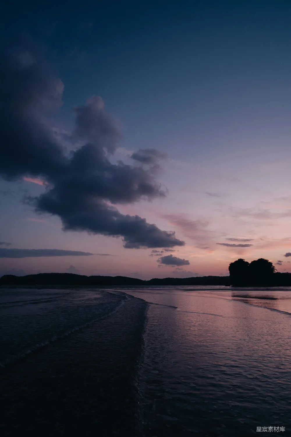 高清摄影 海滩 黄昏 自然 宁静 风景 黄昏海滩