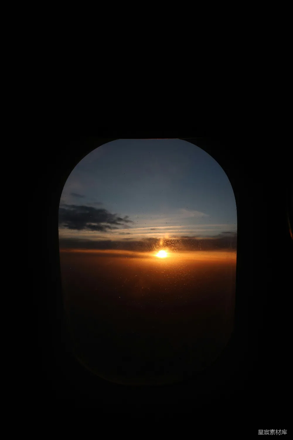 高清摄影 日落 飞机 天空 旅行 自然 飞机上的日落