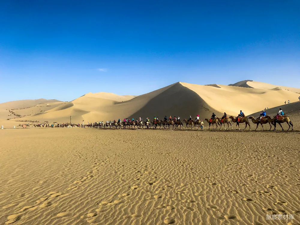 高清摄影 沙漠 旅行 骆驼 风景 户外 沙漠驼队
