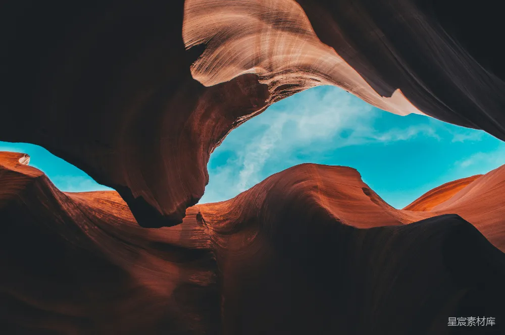高清摄影 自然景观 沙漠 峡谷 地质奇观 摄影 梦幻峡谷：自然的雕塑艺术