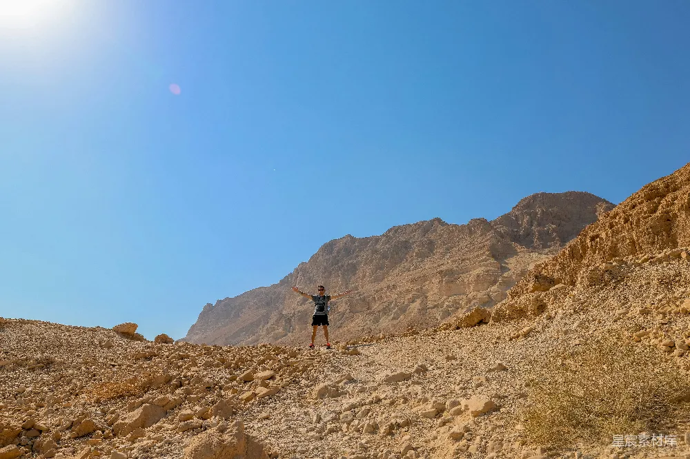 高清摄影 沙漠 自由 旅行 户外 自然 沙漠中的自由者
