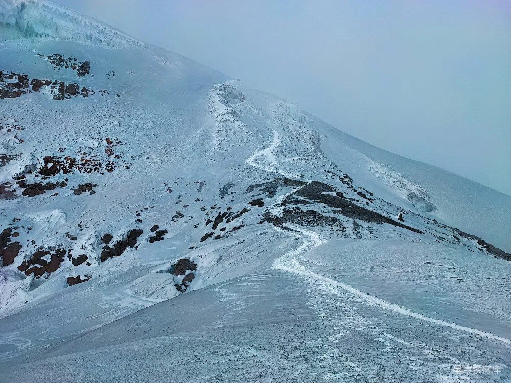 高清摄影 雪景 冰川 自然风光 冬季 户外 雪域冰川的壮丽景色
