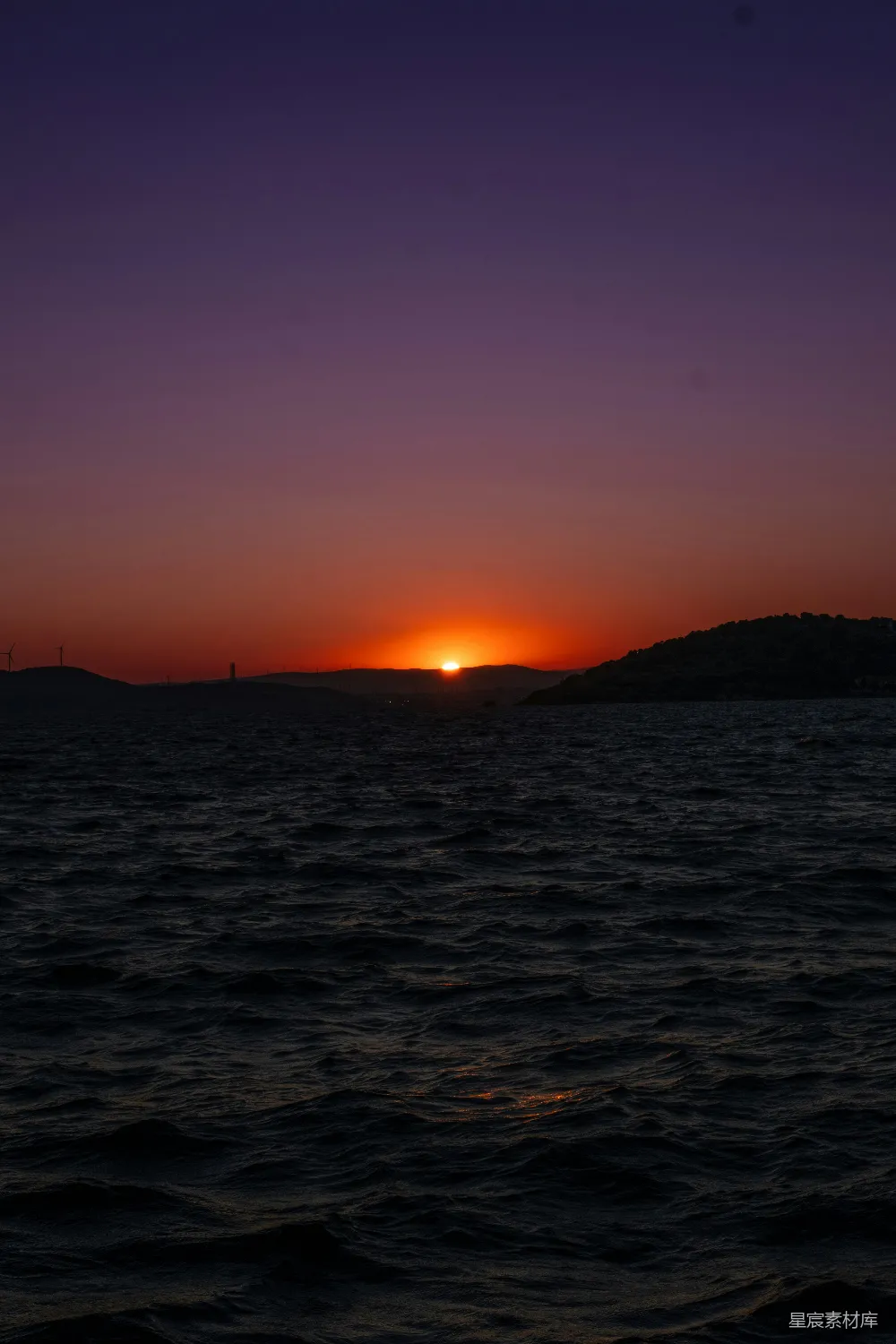 高清摄影 夕阳 海景 宁静 自然 黄昏 夕阳下的宁静海景