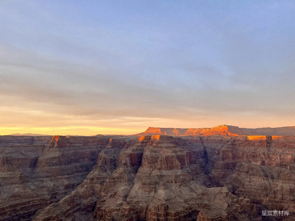 高清摄影 自然风光 日落 峡谷 风景 旅行 夕阳下的大峡谷