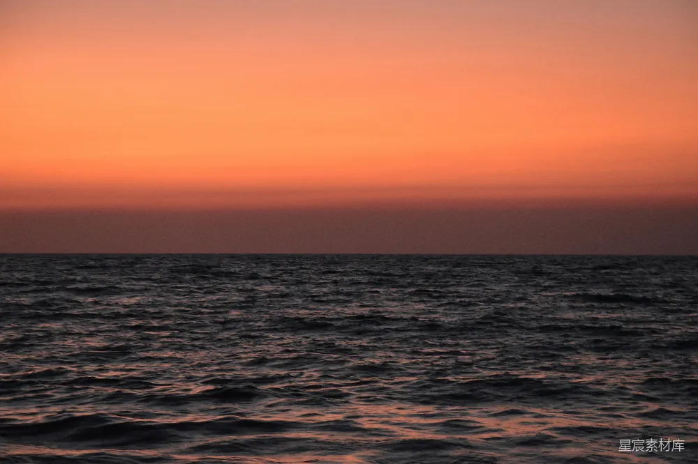 高清摄影 日落 海景 宁静 自然 夕阳 日落海景