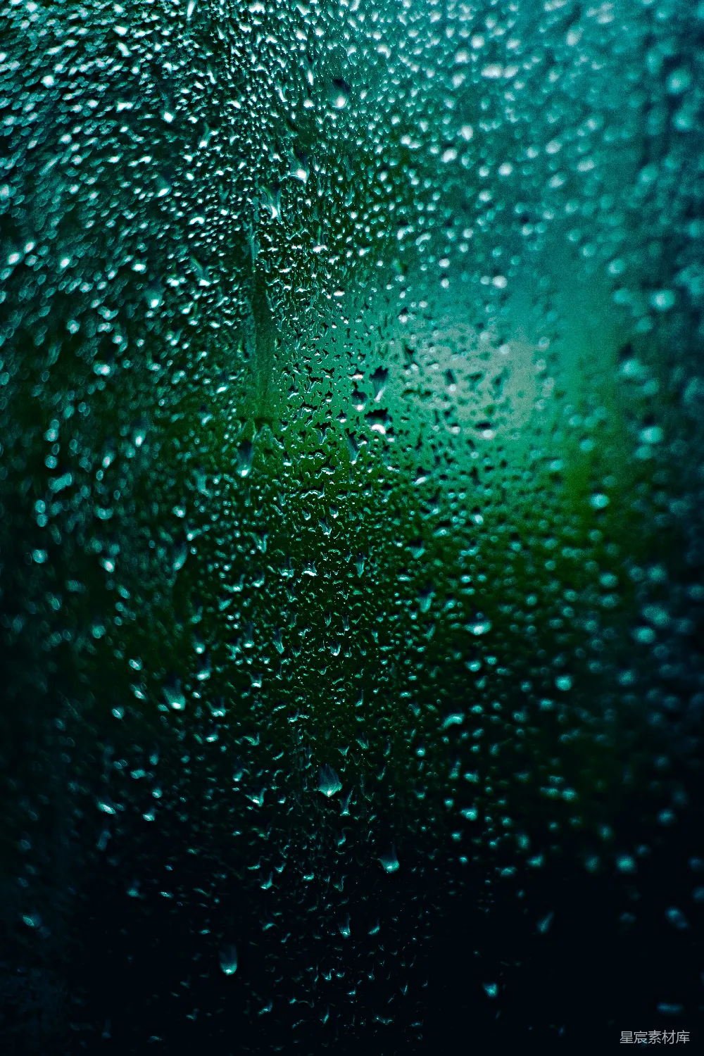 高清摄影 雨滴 玻璃 自然 抽象 清新 雨滴下的玻璃