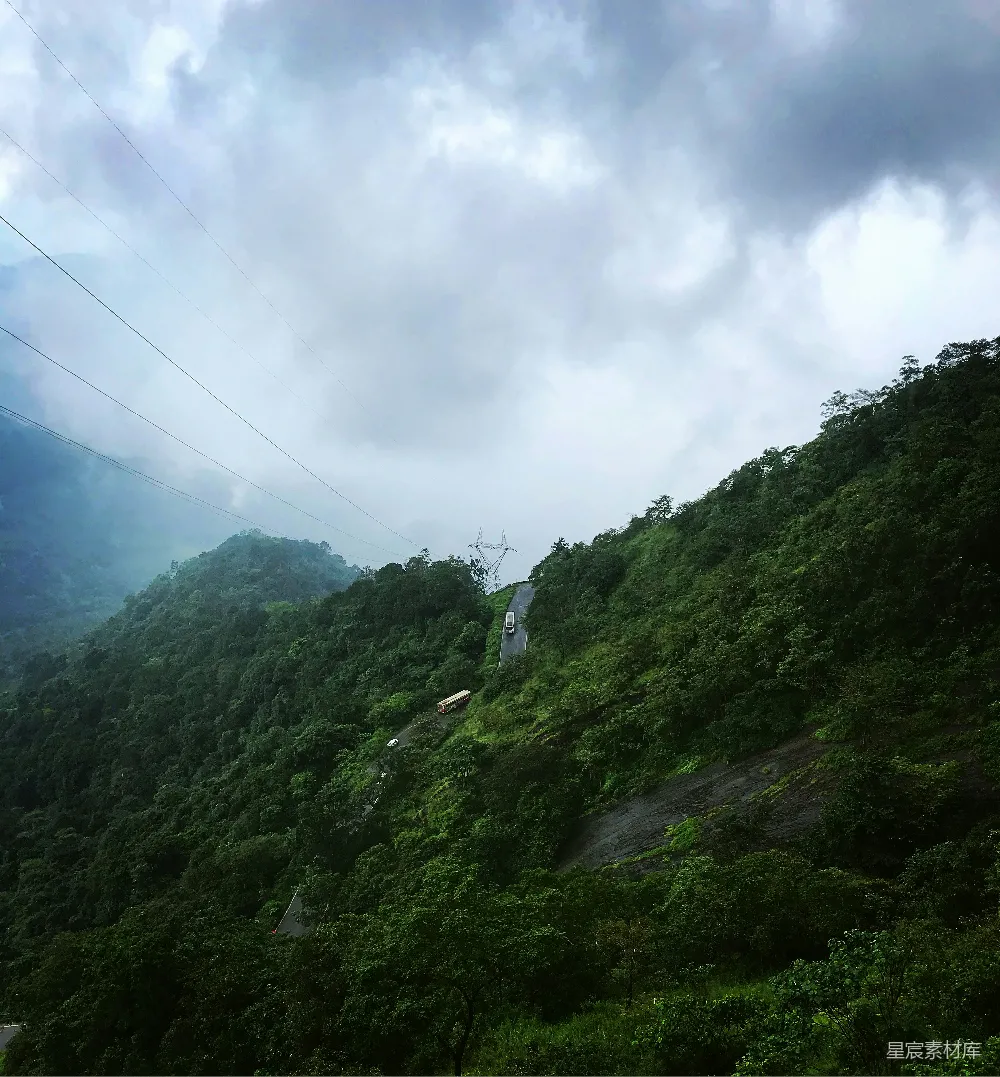 高清摄影 山景 公路 自然 旅行 山间公路