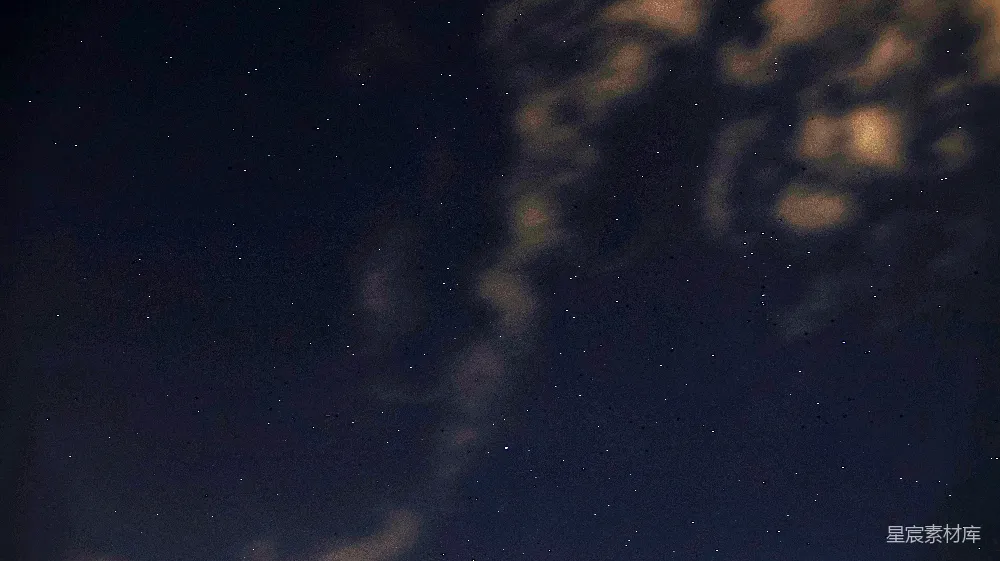 高清摄影 夜空 星云 宇宙 宁静 深邃 夜空中的星云