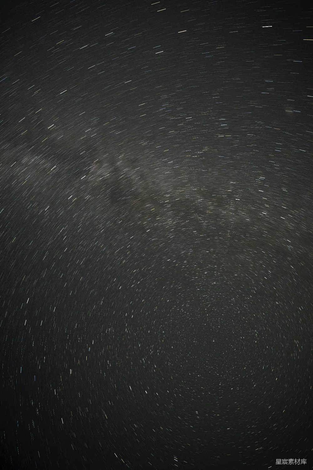 高清摄影 星空 天文摄影 旋转轨迹 夜空 自然美景 星空旋转轨迹