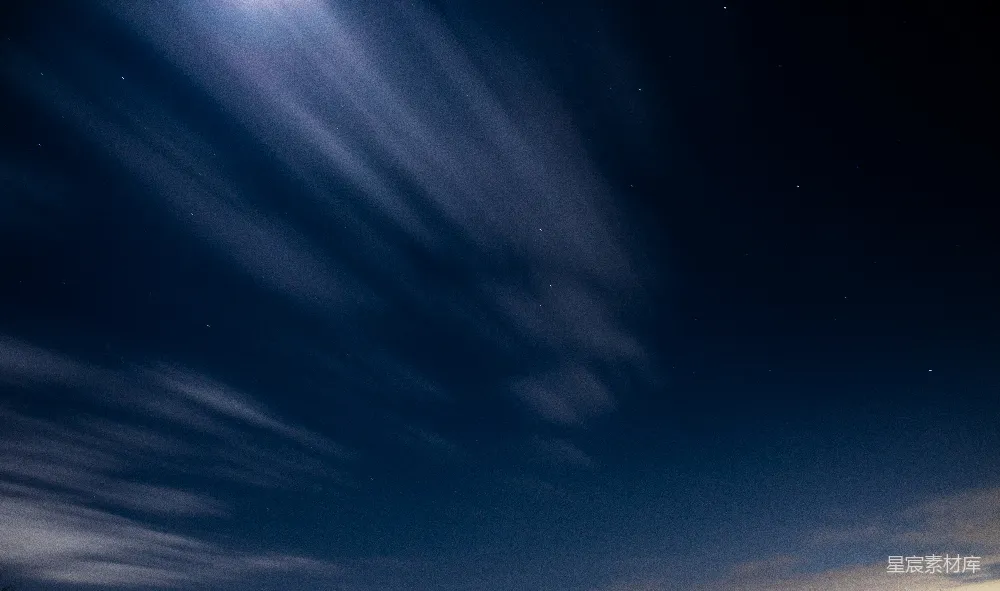 高清摄影 夜空 星云 深邃 宁静 星空 夜空下的星云