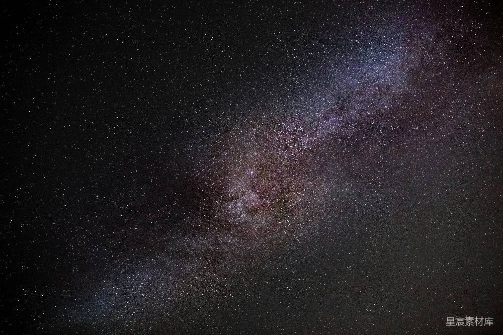 高清摄影 银河系 夜空 星空 宇宙 自然 璀璨星河：银河系的壮丽景象