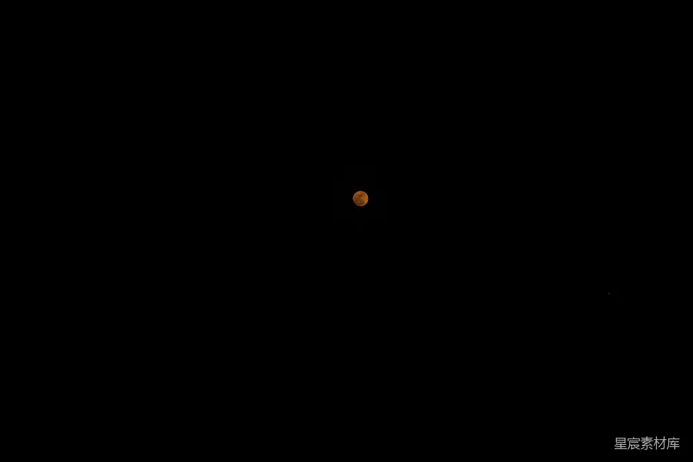 高清摄影 月亮 夜景 宁静 黑暗 自然 夜空中的月亮