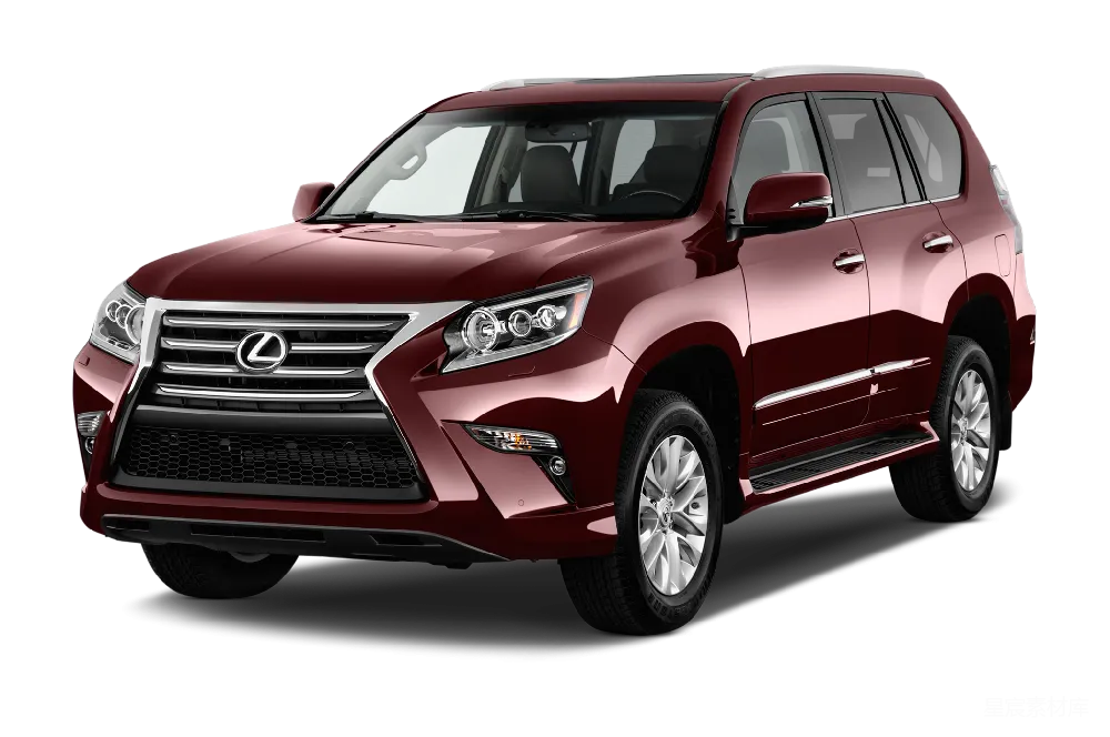 元素素材 豪华SUV 雷克萨斯 红色汽车 红色雷克萨斯GX460豪华SUV