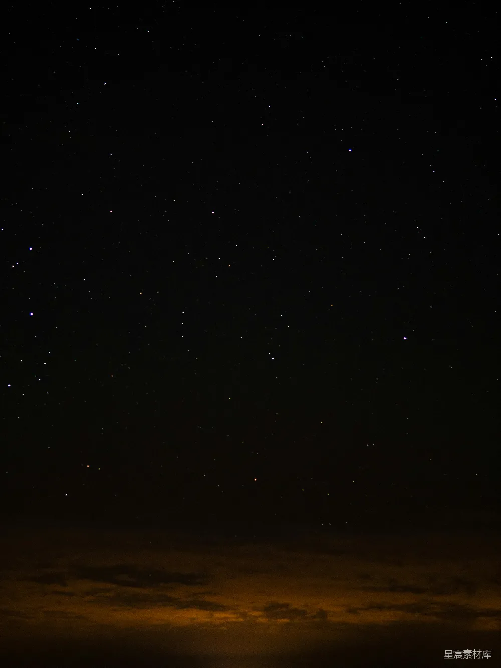 高清摄影 夜景 星空 宁静 自然 摄影 夜空下的星辰
