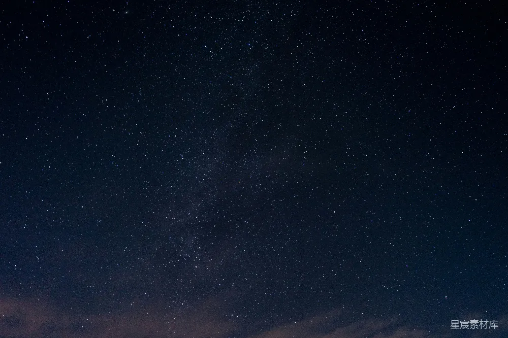 高清摄影 夜空 星星 宁静 自然 夜景 星空下的宁静