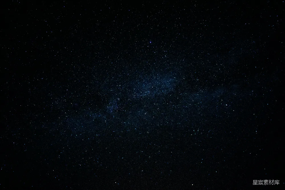 高清摄影 星空 夜景 宁静 自然 宇宙 璀璨星空