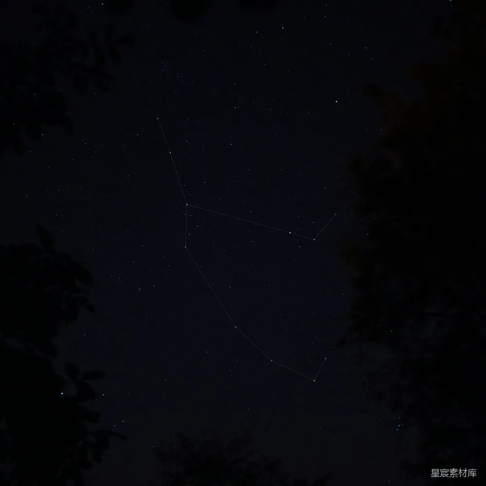 高清摄影 夜空 星座 宁静 自然 宇宙 夜空中璀璨的星象