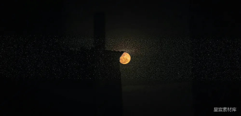 高清摄影 月亮 夜景 宁静 自然 景观 夜空中的一轮明月