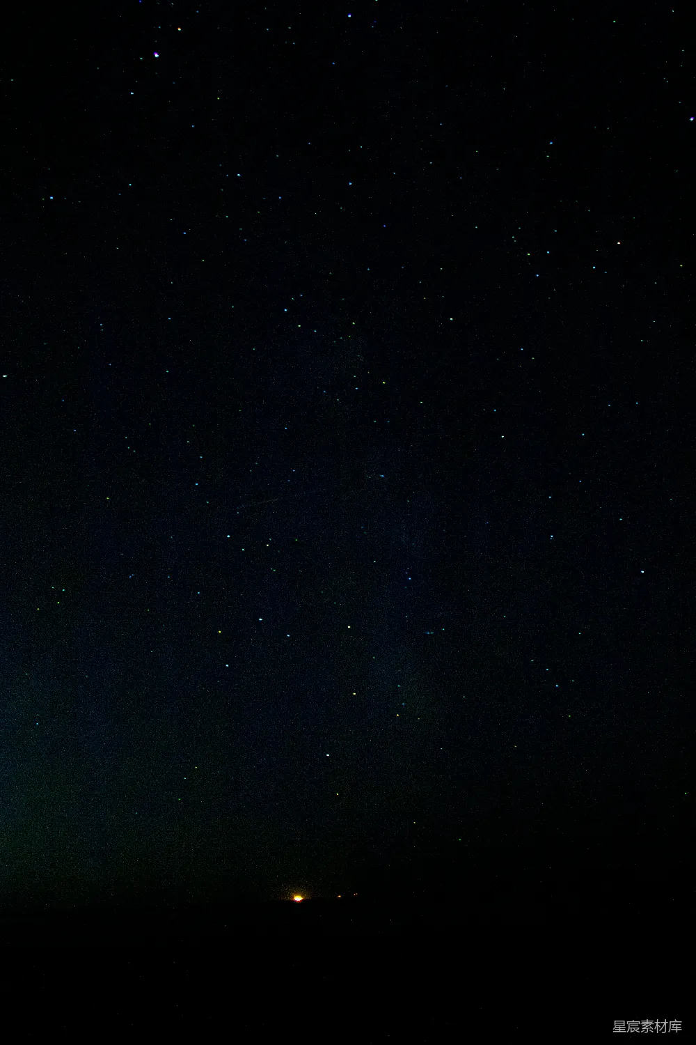 高清摄影 星空 宁静 夜景 天文 自然 星空下的宁静夜晚