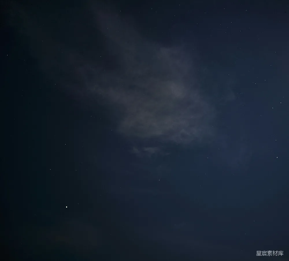 高清摄影 夜空 星云 宁静 星空 自然 夜空中星云的静谧之美