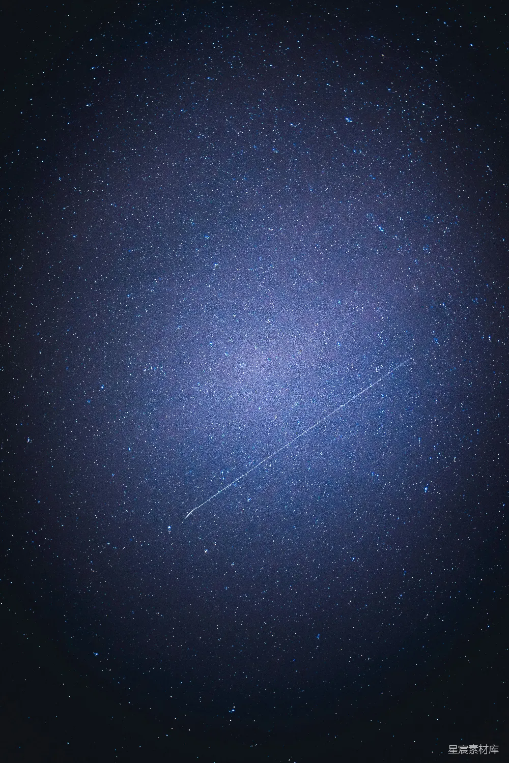 高清摄影 星空 夜景 流星 宁静 自然 夜空中的流星