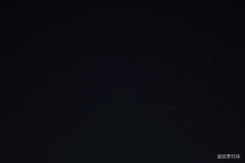 高清摄影 星空 宁静 宇宙 自然 夜景 深邃星空下的点点星光