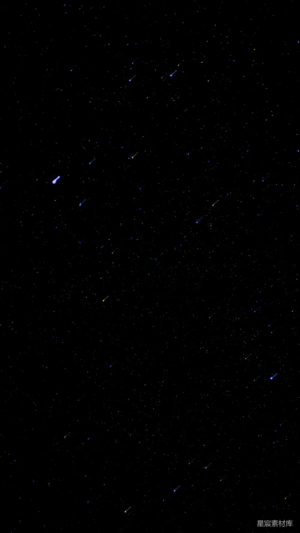 高清摄影 星空 夜景 流星 宁静 宇宙 流星雨下的星空