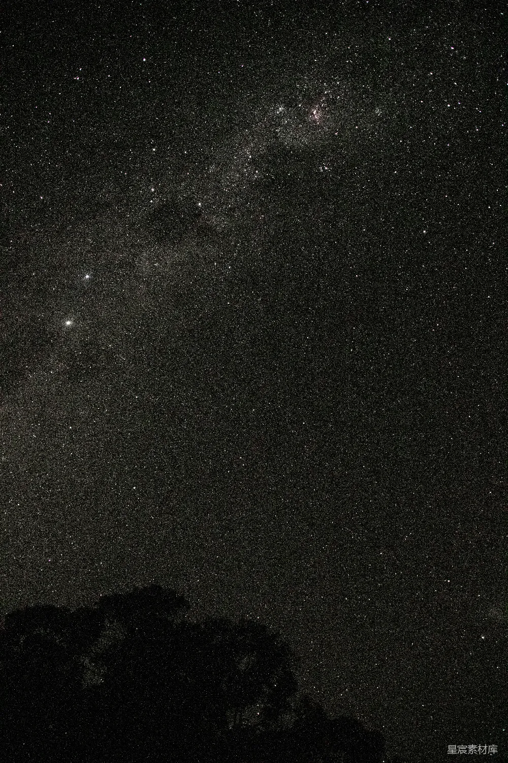 高清摄影 夜空 星河 宁静 宇宙 自然 星空中璀璨的银河