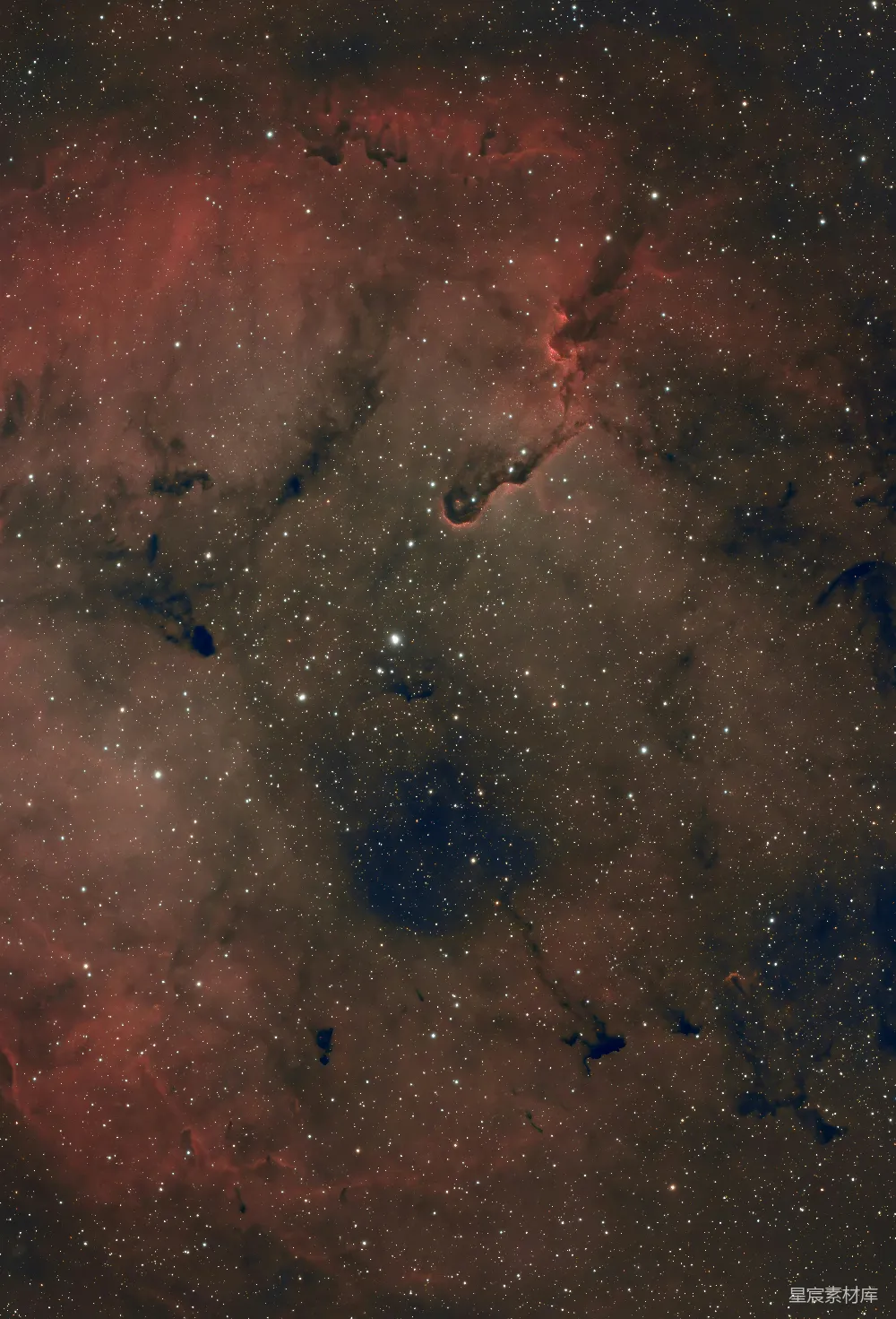 高清摄影 宇宙 星云 夜空 天文 壮丽 星云与星点的壮丽景象