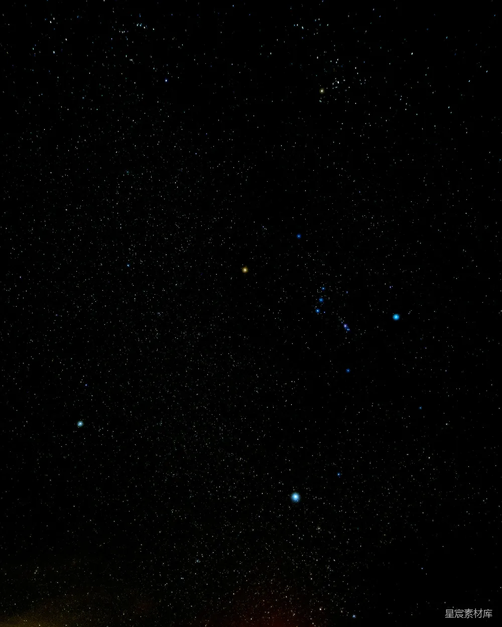 高清摄影 夜空 星星 宇宙 天文 宁静 夜空下的星星点点