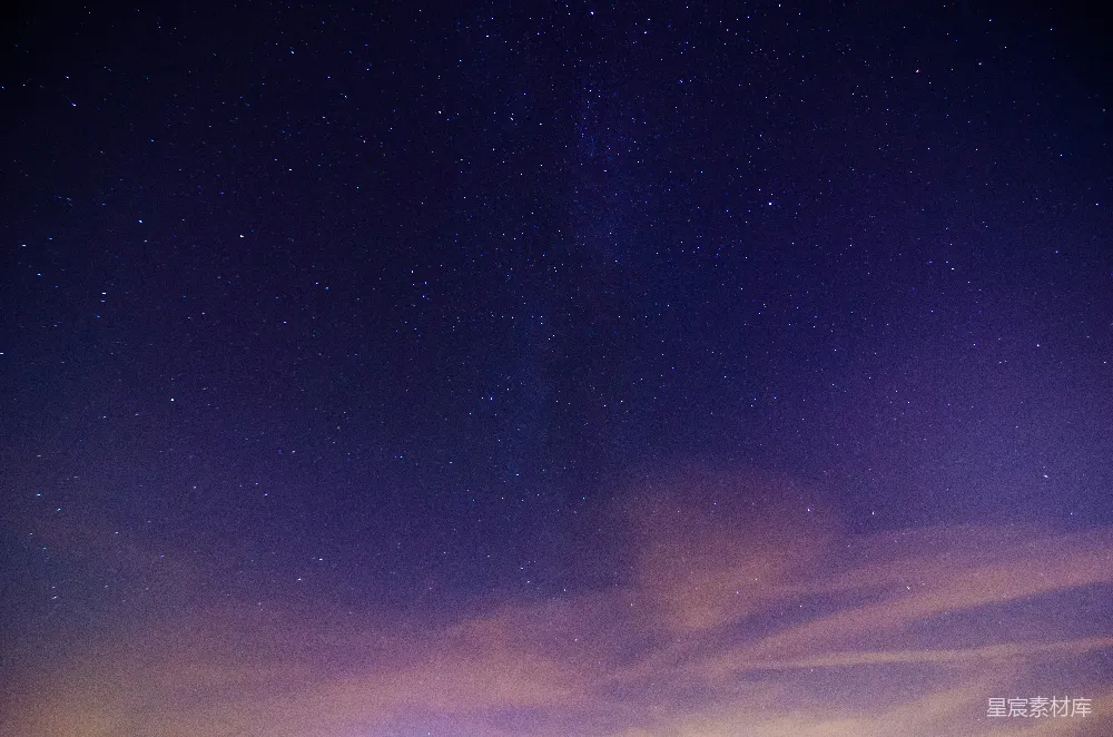 高清摄影 星空 夜景 梦幻 自然 宁静 璀璨星空下的梦幻夜景