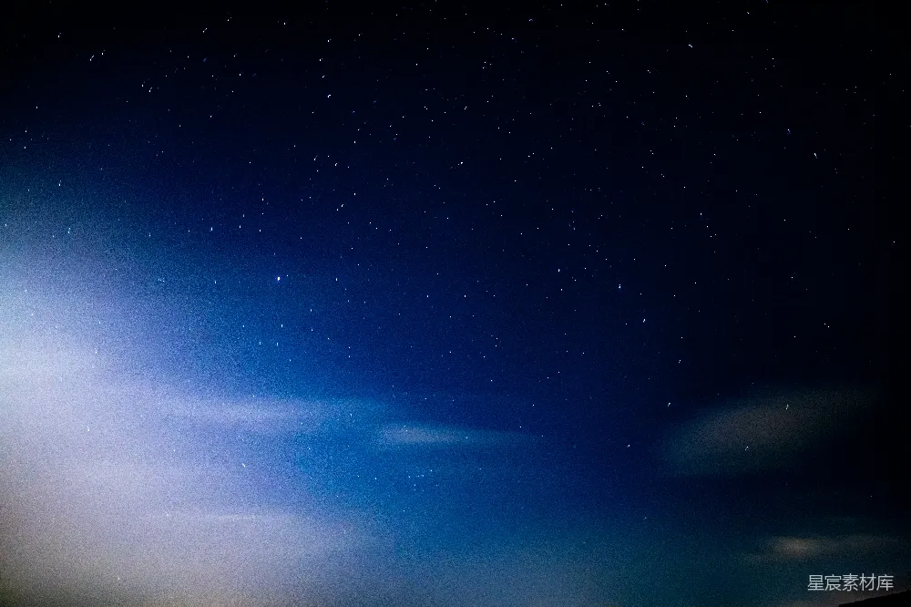 高清摄影 夜空 星空 宁静 自然 摄影 夜空下的繁星