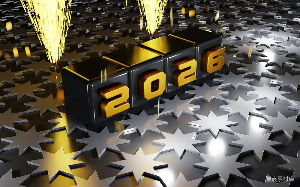 高清摄影 2026 未来 闪耀 星星 庆祝 闪耀2026：未来之星