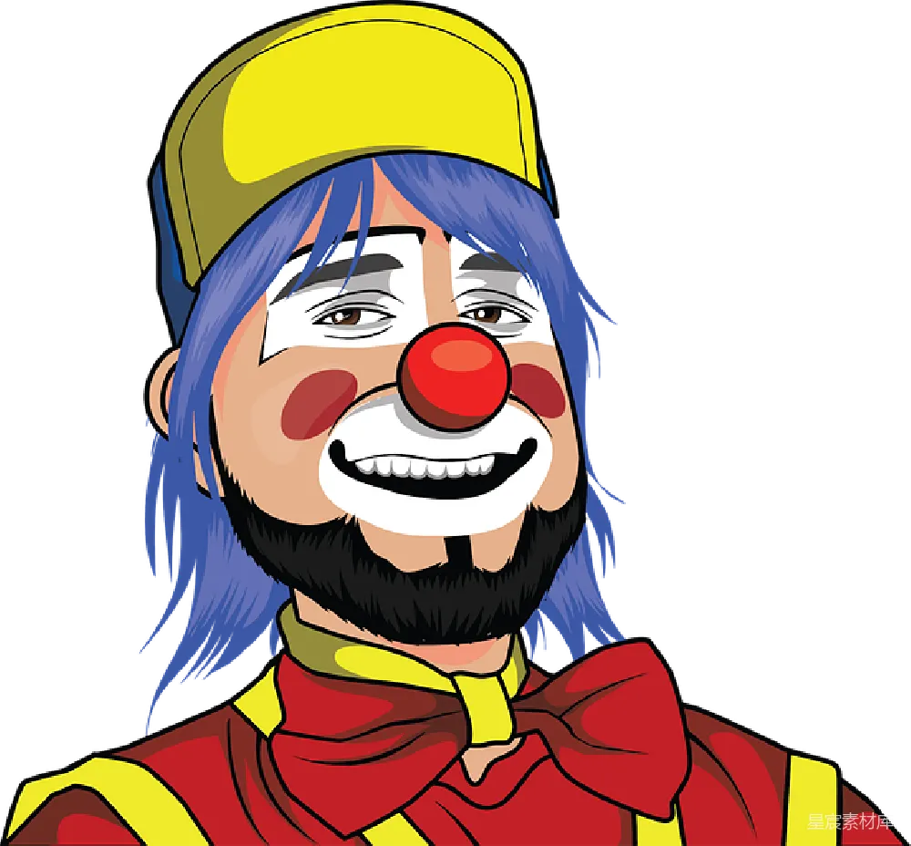 元素素材 小丑