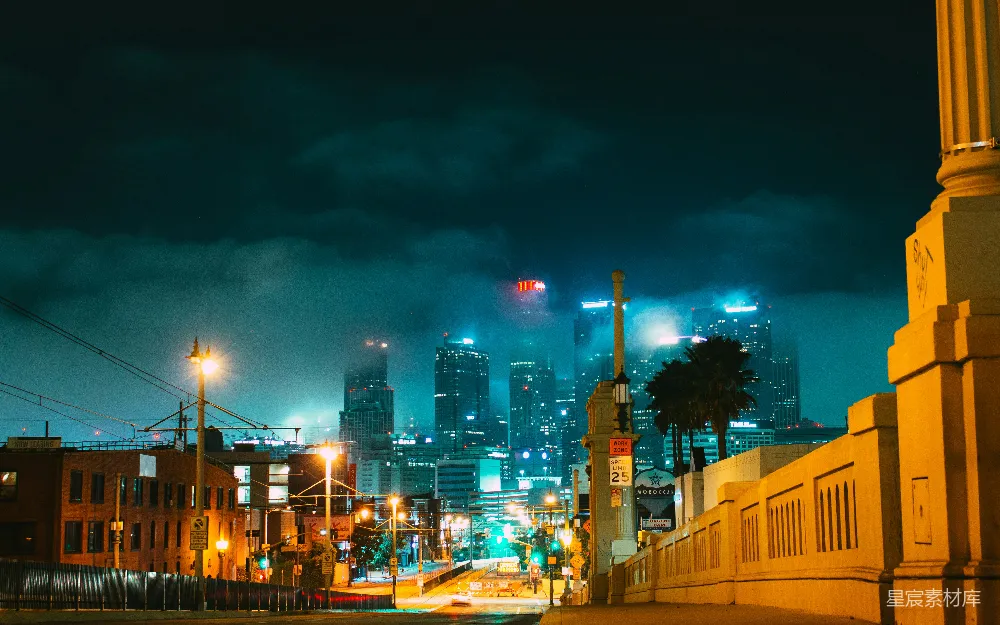 高清摄影 夜景 城市 高楼 霓虹 都市 夜幕下的都市繁华