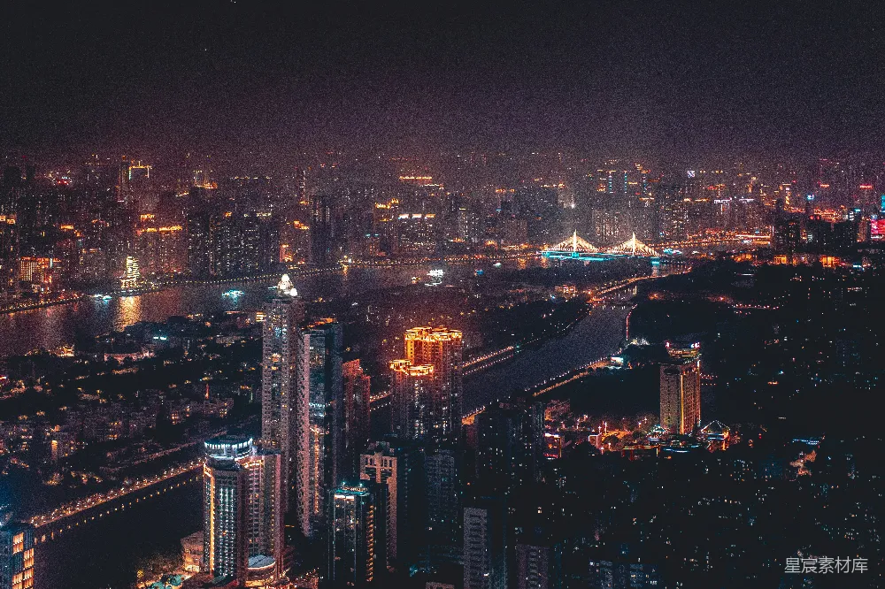 高清摄影 城市夜景 城市风光 高楼大厦 夜景摄影 都市生活 夜幕下的城市全景