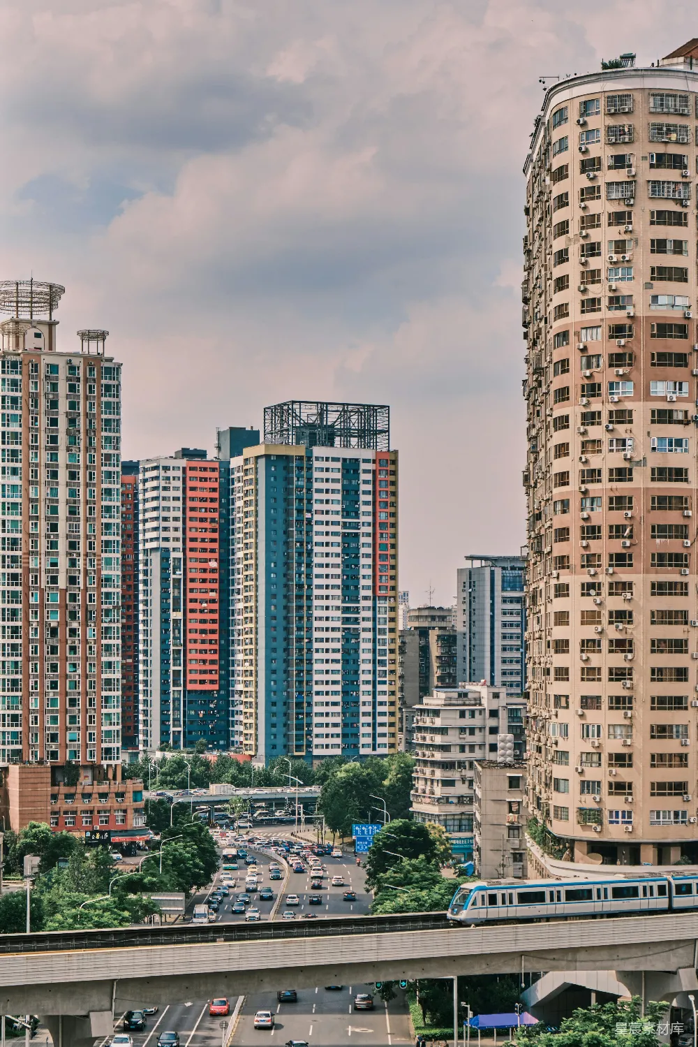 高清摄影 城市 建筑 交通 现代 都市 现代都市的繁忙景象