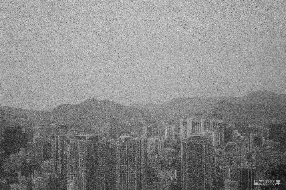 高清摄影 城市 黑白 山脉 都市风光 城市景观 城市与山脉的黑白对峙