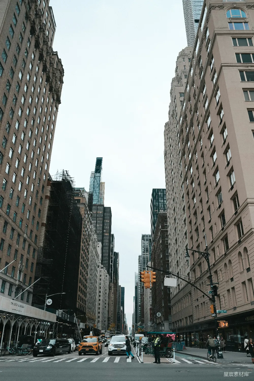 高清摄影 纽约 城市 建筑 街道 都市 纽约街道的现代都市景象