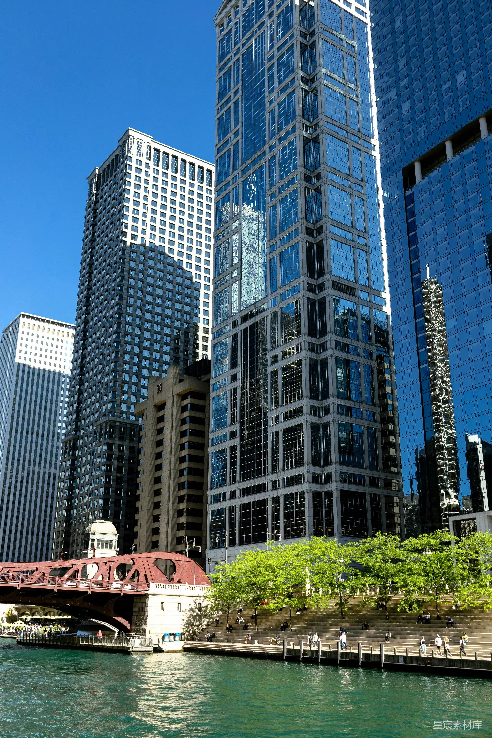 高清摄影 城市 建筑 桥梁 自然 现代 城市天际线与桥梁
