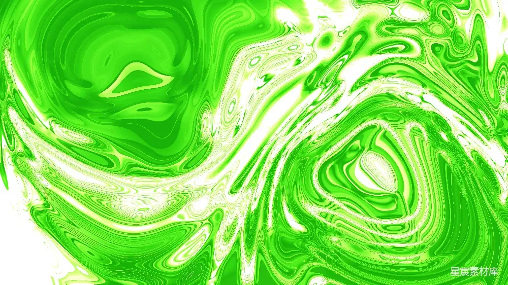 这是一张以绿色为主色调的抽象艺术背景图，画面中充满了漩涡状的线条，这些线条在绿色背景上形成了一种动态的视觉效果。适合用于创意设计、艺术展示或作为网页背景图。