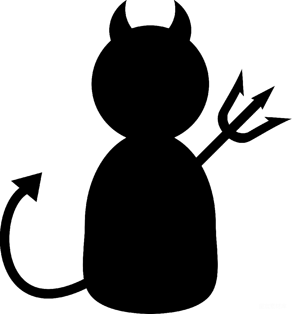 元素素材 恶魔