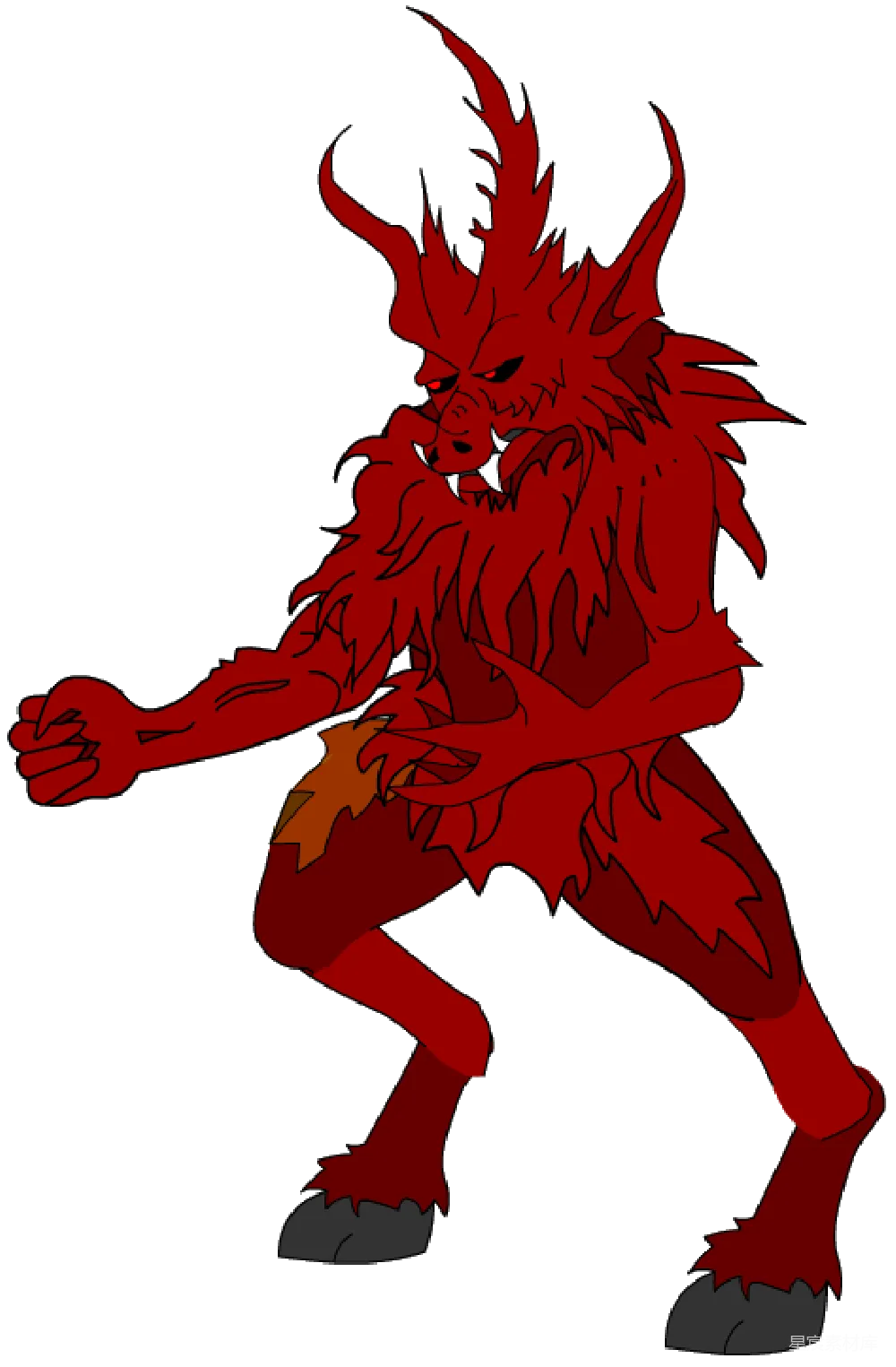 元素素材 元素 恶魔