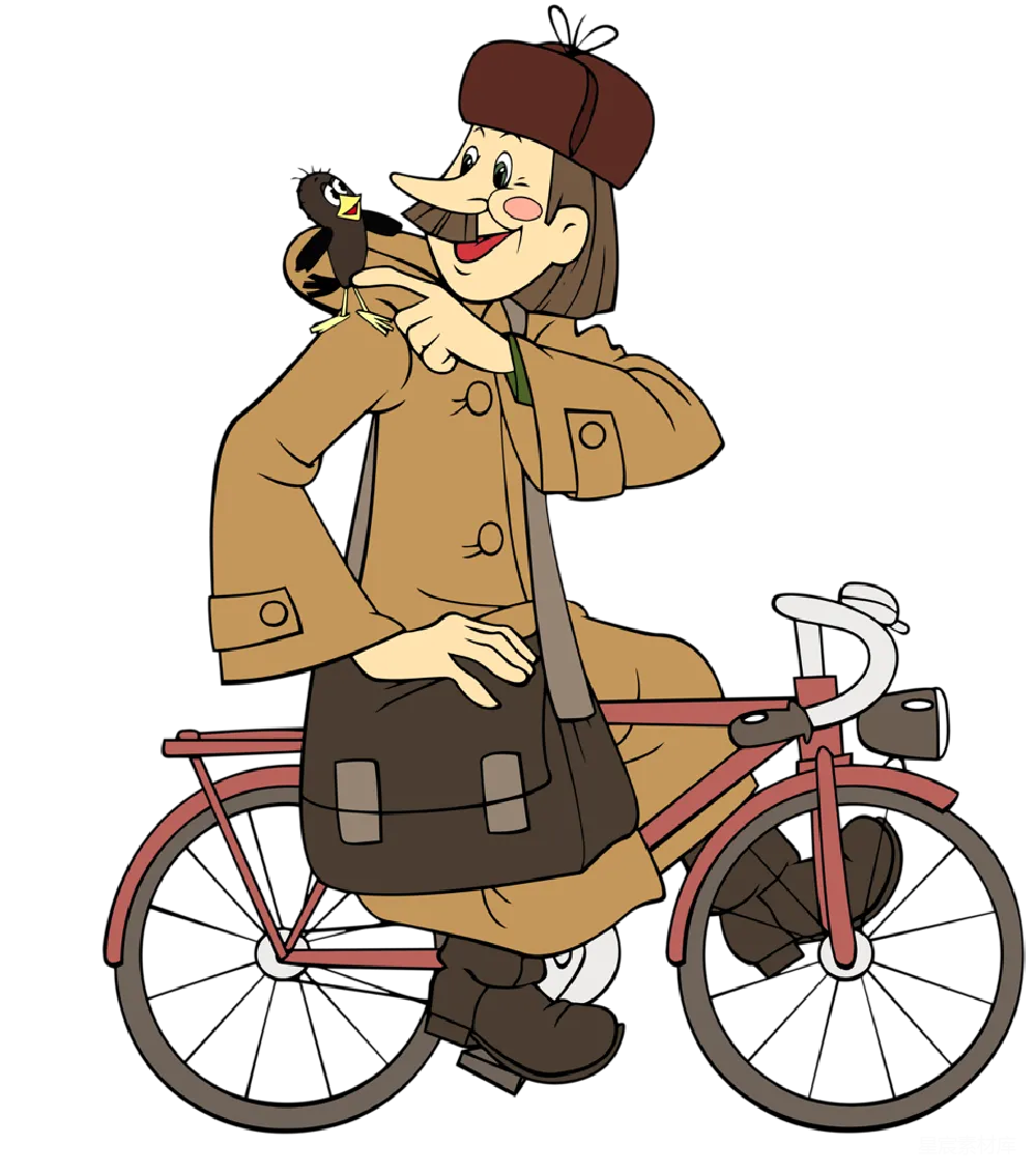 元素素材 元素 邮差
