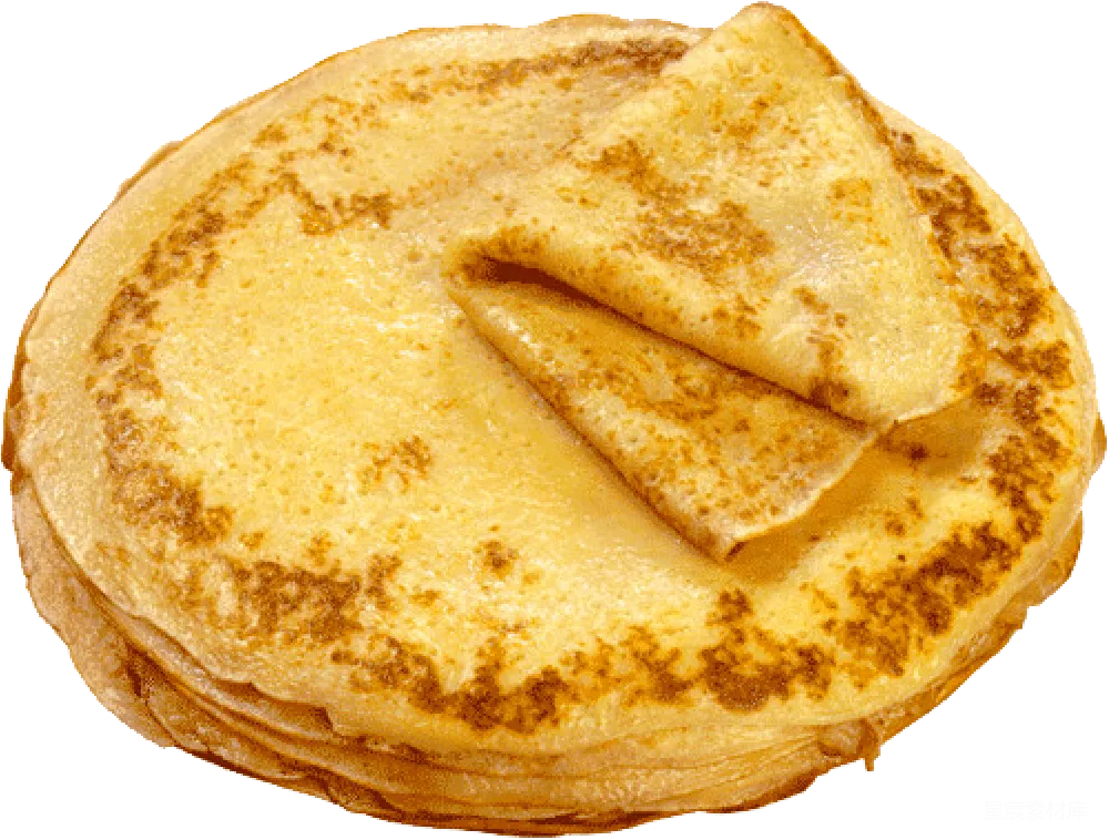 元素素材 煎饼堆叠